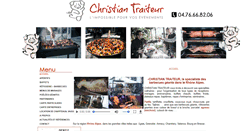 Desktop Screenshot of christian-traiteur.com